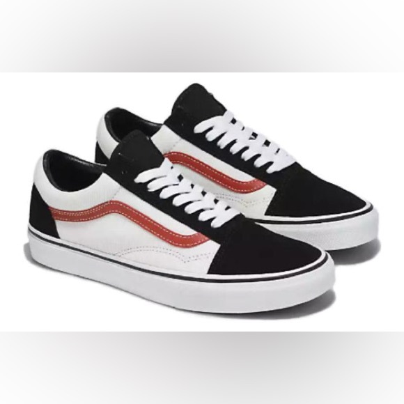 Vans Old Skool Mini Cord Unisex Sneakers - Black/White; - Picture 5 of 10